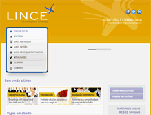 Tablet Screenshot of lincepsicologia.com